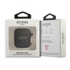 Guess GUA2SGGEK AirPods cover czarny/black Silicone Glitter