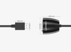 Ugreen kabel przewód przejściówka adapter jednokierunkowy z HDMI (męski) do VGA (żeński) FHD czarny (MM105 40253)