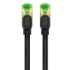 Baseus fast RJ45 cat. network cable. 8 40Gbps 20m braided black