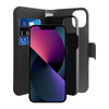 PURO Wallet Detachable - Etui 2w1 iPhone 14 Plus (czarny)