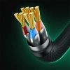 Baseus fast RJ45 cat. network cable. 8 40Gbps 3m braided black