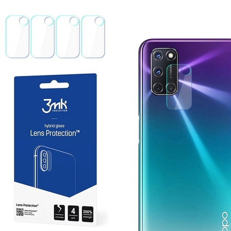 3MK Lens Protect Oppo A72 Ochrona na obiektyw aparatu 4szt