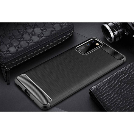 Etui SAMSUNG GALAXY S20 FE / S20 LITE Pancerne Carbon czarne