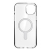 Speck Presidio Perfect-Clear ClickLock & Magsafe - Etui iPhone 15 Plus / iPhone 14 Plus (Clear / Chrome Finish / Serene Silver)