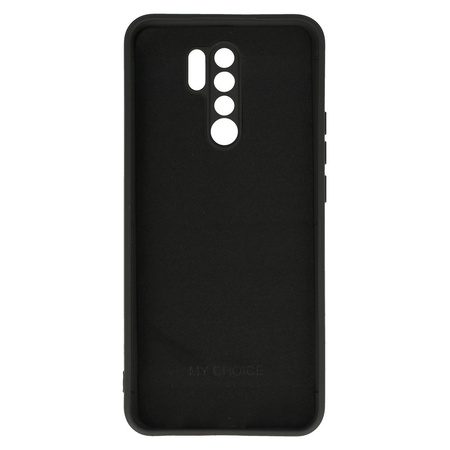 Vennus Silicone Heart Case do Xiaomi Redmi 9 wzór 1 czarny