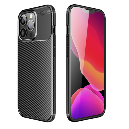 Futerał CARBON PREMIUM do IPHONE 11 Pro czarny