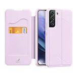 DUX DUCIS Skin X Bookcase type case for Samsung Galaxy S22+ (S22 Plus) pink