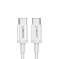 Ugreen US264 60518 USB-C / USB-C PD QC AFC cable 1m - white