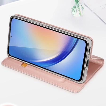 Dux Ducis Skin Pro Klapphülle für Samsung A35 5G – rosa