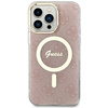 Guess GUHMP13XH4STP iPhone 13 Pro Max 6.7" różowy/pink hardcase 4G MagSafe