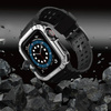 Protect Strap Band opaska z etui do Watch 7 / 6 / 5 / 4 / 3 / 2 / SE (41 / 40 / 38mm) obudowa pancerny pokrowiec na zegarek czarny