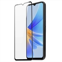 Dux Ducis 9D gehärtetes Glas Oppo A17 9H gehärtetes Glas mit schwarzem Rahmen