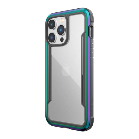 Raptic X-Doria Shield Case für iPhone 14 Pro Max gepanzerte opale Hülle