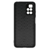 Tel Protect CARBON Case do Xiaomi Redmi 10 Czarny z czerwonym paskiem