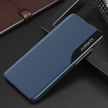 Eco Leather View Case etui do Xiaomi Redmi Note 12 Pro / Poco X5 Pro 5G z klapką podstawka czarne