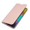 Case SAMSUNG GALAXY M53 5G with a Flip Dux Ducis Skin Leather light pink