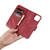 iCarer Wallet Case 2in1 iPhone 14 Plus Flip Leather Cover Anti-RFID red (WMI14220727-RD)