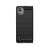 Carbon Case Silikonhülle für Nokia C110 - schwarz