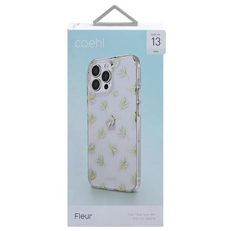 UNIQ etui Coehl Fleur iPhone 13 Pro / 13 6,1" niebieski/sky blue