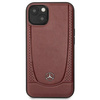 Etui Mercedes Leather Urban Bengale do iPhone 15 - czerwone