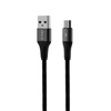 Kabel VIDVIE CB4038 USB/Micro 3A, 3m czarny