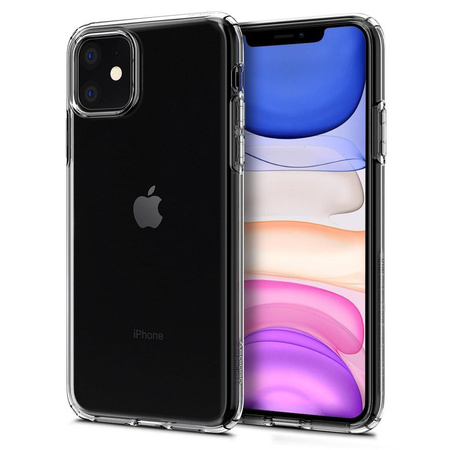 Etui Spigen Liquid Crystal IPHONE 11 Crystal clear