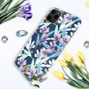 Kingxbar Blossom etui ozdobione oryginalnymi Kryształami Swarovskiego iPhone 11 Pro wielokolorowy (Gardenia)