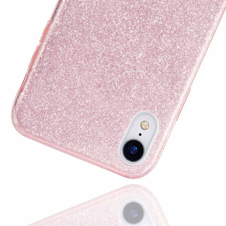 Case IPHONE 14 Glitter pink