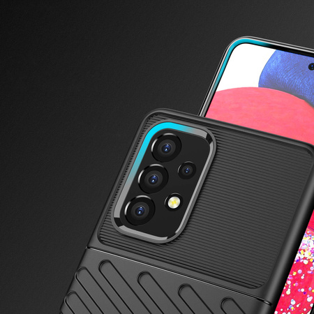 Thunder Case Flexibel Robuste Panzer Handyhülle TPU Schutzhülle für Samsung Galaxy A53 5G schwarz