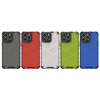 Honeycomb case for iPhone 14 Pro armored hybrid cover transparent