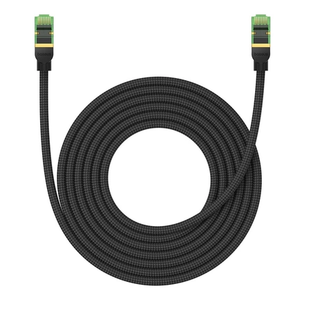 Baseus fast network cable RJ-45 cat.8 40Gbps 5m braided - black