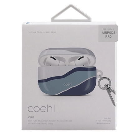 UNIQ etui Coehl Ciel AirPods Pro niebieski/twilight blue