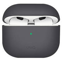 UNIQ Hülle Lino AirPods 3. Gen. Silikon grau / aschgrau