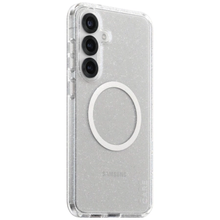 CARE by PanzerGlass Flagship Urban Combat StarLight White QI Case for Samsung Galaxy S25+ - Transparent