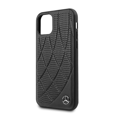 Mercedes MEHCP12SDIQBK iPhone 12 mini 5,4" czarny/black hardcase Bow Line