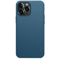 Nillkin Super Frosted Shield Case + kickstand for iPhone 13 Pro Max blue