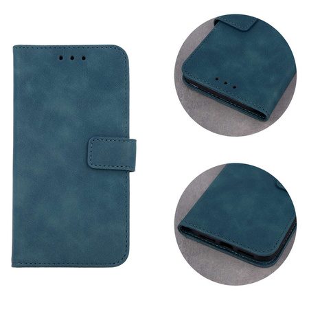 Etui Smart Velvet do Xiaomi Redmi Note 12 Pro 4G / Note 11 Pro 4G (Global) / Note 11 Pro 5G (Global) ciemnozielone