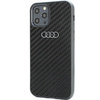 Audi Carbon Fiber iPhone 12/12 Pro 6,1&quot; schwarz/schwarz Hardcase AU-TPUPCIP12P-R8/D2-BK