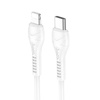 HOCO kabel Typ C do iPhone Lightning 8-pin PD 27W Cool X37 1m biały