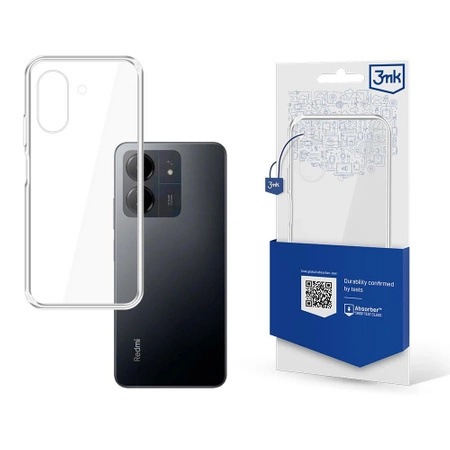 Etui 3mk Clear Case na Redmi 13C / Poco C65 - przezroczyste