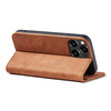 Magnet Fancy Case Case for iPhone 13 Pro Cover Card Wallet Card Stand Brown