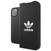 Adidas OR Booklet Case BASIC iPhone 13 6.1 &quot;black and white / black white 47086