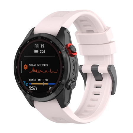 Pasek / opaska do smartwatcha Garmin FENIX 3 / 3HR / 5X / 6X / 6X PRO / 7X / 7X PRO róż (3)