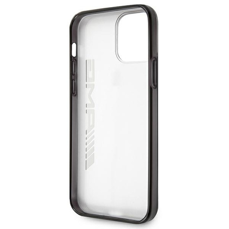 Case IPHONE 12 PRO MAX Mercedes AMG Hardcase Metallic Painted (AMHCP12LAESLBK) transparent