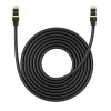 Baseus High Speed ​​Cat 8 40 Gb/s Ethernet cable 8 m - black