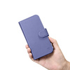 iCarer Wallet Case 2in1 iPhone 14 Flip Leather Cover Anti-RFID Light Violet (WMI14220725-LP)