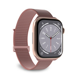 PURO Nylon Sport - Pasek do Apple Watch 38/40/41 mm (Różowy)