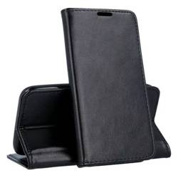 Etui SAMSUNG GALAXY A12 Portfel z Klapką Skóra Ekologiczna Kabura Magnet Book czarne