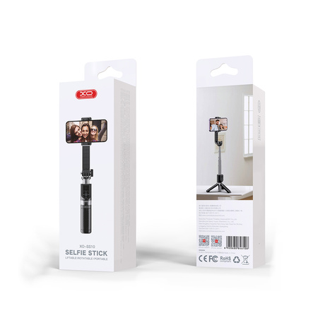 XO selfie stick Bluetooth tripod SS10 czarny 80cm