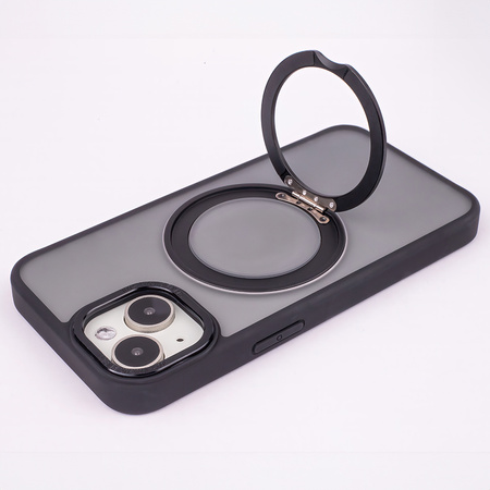 Nakładka Mag Ring Rotating do iPhone 14 6,1&quot; czarny